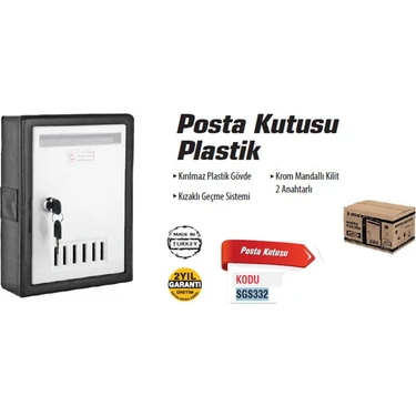Sgs 332 Plastik Posta Kutusu 2