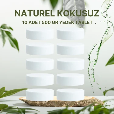 Saban Saban nem Alıcılı ve Rutubet Giderici Yedek Tablet  2X500 gr Naturel 5'li