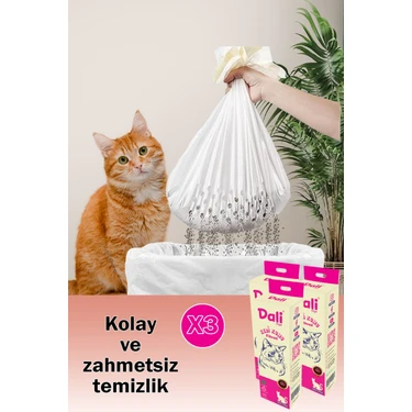 Dalipet Kedi Kumu Temizleme Elekli Filtre