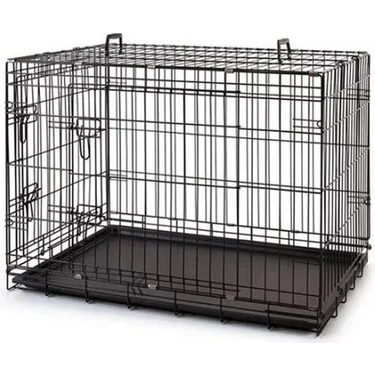 Atakan Petshop Metal Köpek Kafesi 91X61X66 cm