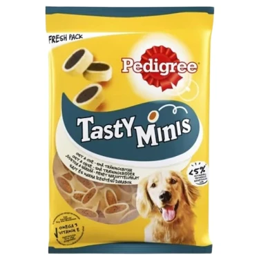 Pedigree Tasty Minis Sığır Etli ve Peynirli Köpek  Ödül Maması 140