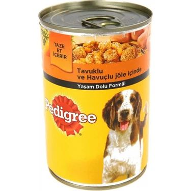Pedigree Tavuklu Yetişkin Konserve Yaş Mama 400 gr - 24