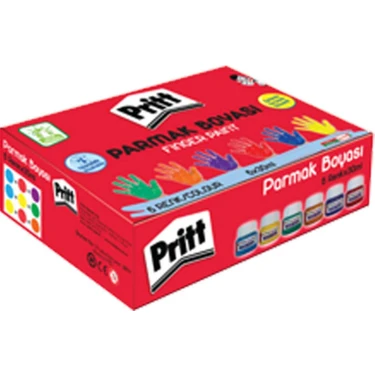 Pritt Parmak Boyası 6 Renk 30