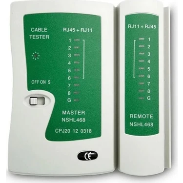 SpeedUF Network Tester – RJ45 RJ11 ADSL İnternet Kablo Test Cihazı