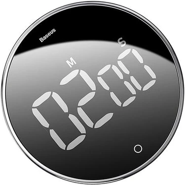 HaiTun Rotasyon Elektronik Zamanlayıcı Manyetik Dijital Geri Sayım Alarm Mutfak Pişirme Okuma