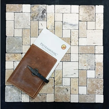 Pietramosaic Roman Pattern Mıx Traverten Eskitme