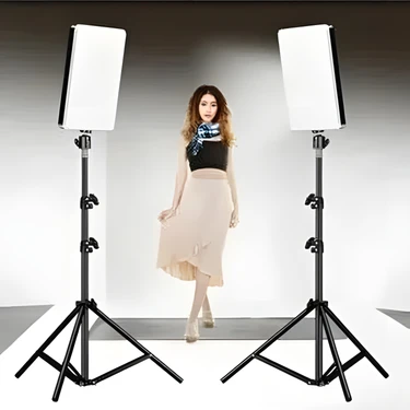 Smayling Profesyonel Fotoğraf ve Video Için 10 İnç Ring Light Stüdyo 2,1 Metre Gölgesiz Lüks