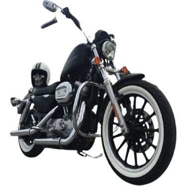 Atlas Marka Motor 18 Jant Motosiklet Lastik Yanağı Beyaz 2 Adet  Yanak
