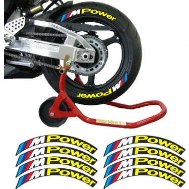 M Power Flo Sarı 3D Lastik Yanak
