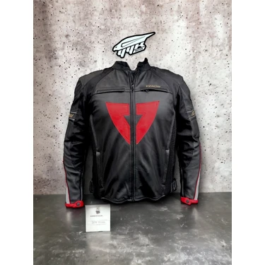 Venom D1 Deri Ceket, Iç Astarlı Korumalı Motosiklet