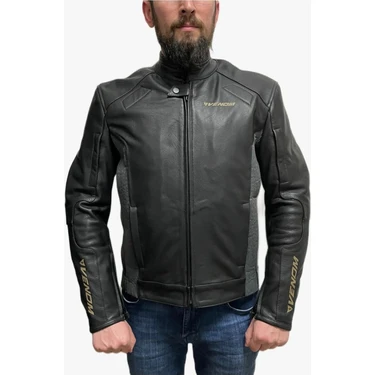 Venom D2 Hakiki Deri Motosiklet Montu – Rahat Kalıp, Konforlu Sürüş İçin Bir Beden Büyük Tercih