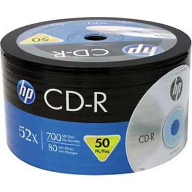 Hp CRE00070-3 Cd-R 700 MB 52X 50Lİ
