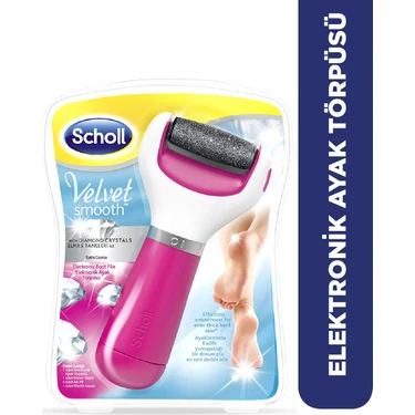 Scholl Velvet Smooth Pembe Elektronik Ayak Törpüsü Elmas Taneli Başlık ile Yumuşaklık 1