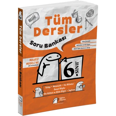 Eğitim Deposu Yayınları Eğitim Deposu 6. Sınıf Tüm Dersler Soru Bankası Eğitim Deposu