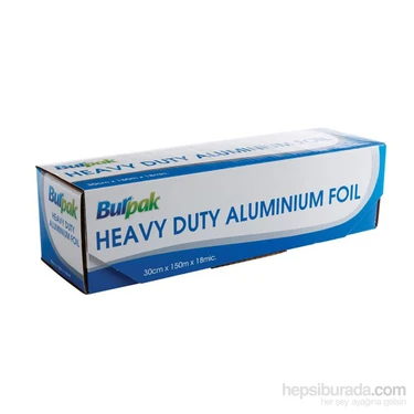 Burpak Heavy Duty Alüminyum Folyo 30cm x 150m 18mic 1
