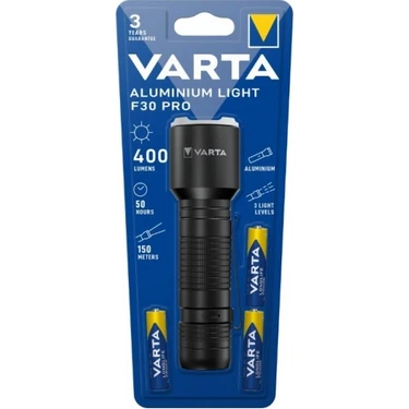 Varta 17608 El Feneri Alüminyum Işık F30