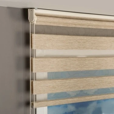 Bambu Stor Zebra Perde Etek