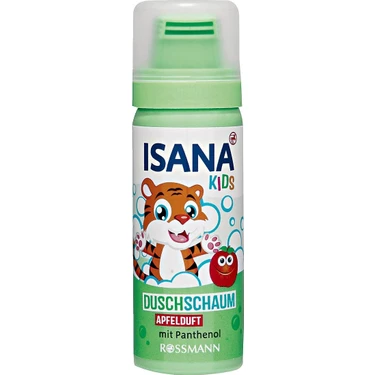 Isana Kids Elma Kokulu Duş Köpüğü Nemlendirici Etki 50 ml Tüm Cilt Tipleri