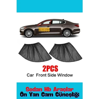 Trobus Audi A4 1994 - 2001 Avant (Station Wagon) Uyumlu Yan Cam Güneşliği Ön Veya