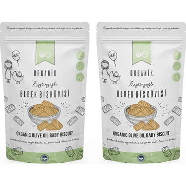OG natural 2'li Organik Bebek Bisküvisi 2x300 Gr +6