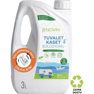Jenovin Karavan Tekne Yat Tuvalet Wc Kaset Atık Kimyasalı Çam Kokulu 3