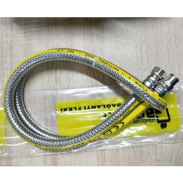 Gassa 150 cm Doğalgaz Flex Bağlantı Hortumu Gaz Flexi Soba Fırın Ocak