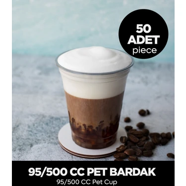 95/500 cc Pet Bardak - 50