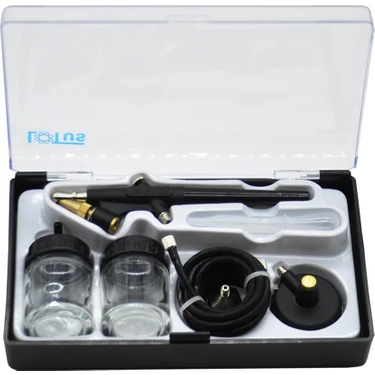 Lotus 138 Mini Boya Tabancası Alttan Depo 6 cc Kapasite 15-50 psi Çalışma Basıncı