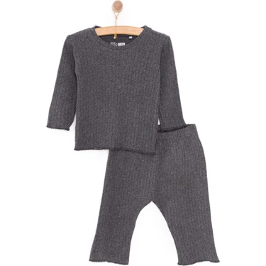 HelloBaby Kaşkorse Uzun Kol Pijama Takımı Erkek