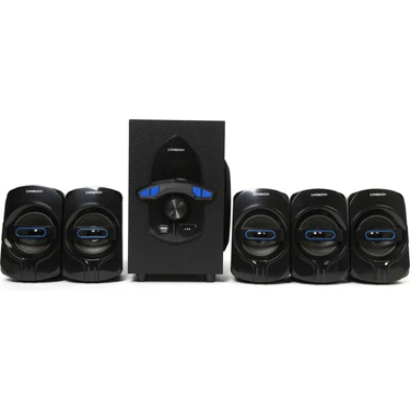 UltraTekno Carboon Serisi TS-52 Bluetoothlu 5+1 Dijital Ekran Radyolu USB Ses