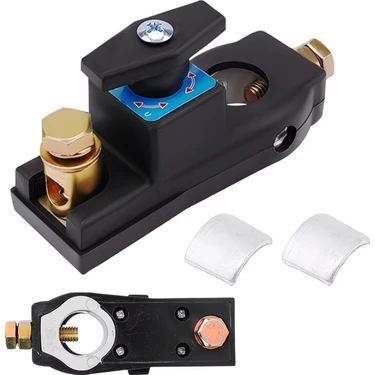 Powermaster PM-28786 Akü Şarteli Kutup Başı Kesici 12V/24V Uyumlu Çevirmeli Akü Koruma