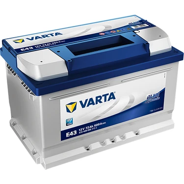 Varta E43 12V 72 Ah 680A Blue Dynamic Akü (Üretim Yılı: