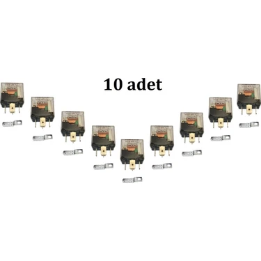 Inwells 10'lu Mini Role 12 V 5 Uçlu 40 A Far Korna Fan Lpg