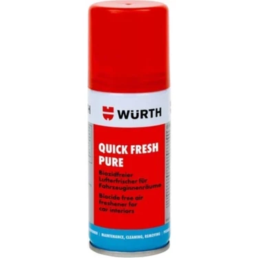 Würth Quık Fresh Pure Klima Koku Bombası Chevrolet 100 Serisi İçin Antibakteriyel