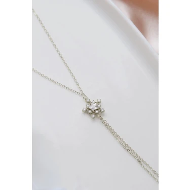 Aurrari Silver Zirkon Taşlı Yıldız
