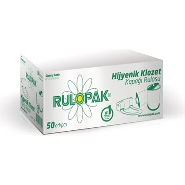 Rulopak Sensörlü Hijyenik Klozet Kapağı Rulosu
