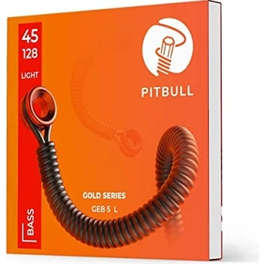 Pitbull Gold Seri Bas Gitar Teli 5 Telli Set Light Geb 5 L