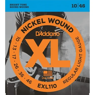D'Addario DADDARIO EXL110 Elektro Gitar Takım