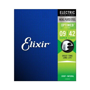 Elixir 19002 Optiweb Super Light Elektro Gitar Teli