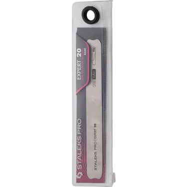 Staleks Pro Expert 20 Metal Tırnak Törpüsü AISI 420 Paslanmaz Çelik 157x19 mm Gümüş