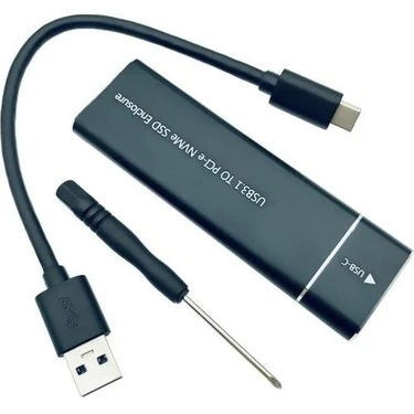 Ultrax USB 3.1 Type-C To Pci-E Express Nvme SSD M.2 M-Key Hard Disk