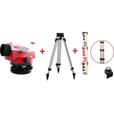 WIND Group NA24 Otomatik Nivo Seti - NA24 Nivo Takımı (Tripod ve Mira
