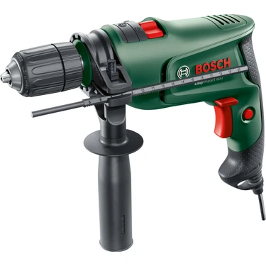 Bosch EasyImpact 600 Darbeli Matkap 600 W Anahtarsız Mandren Özelliği ile Yeşil Renk -