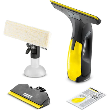Karcher WV2 Black Edition Şarjlı Cam Temizleyici 35 Dakika Çalışma Süresi Ergonomik