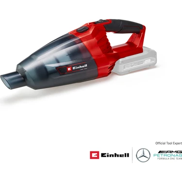 Einhell Akülü El Süpürgesi TE-VC 18 Li-Solo Power X-Change (18V, 42 mbar emiş gücü, 540 ml toz