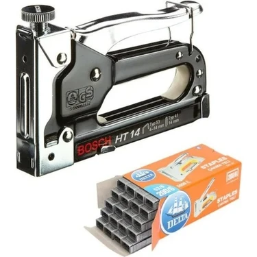 Bosch HT14 Mekanik El Zımbası Dayanıklı Metal Gövde 4 mm ila 14 mm Zımba