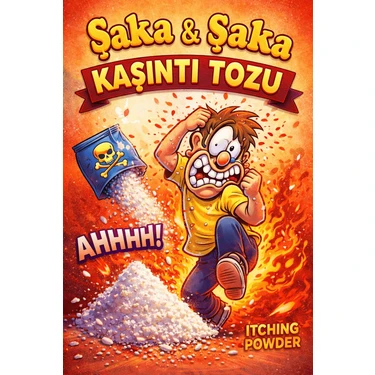 İsmiyle Al Kaşıntı Tozu Şaka Kaşıntı Tozu Eğlence Şaka Amaçlı
