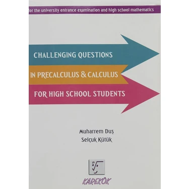 Karekök Challenging Questions In Precalculus - Calculus For High School Students (Kapak