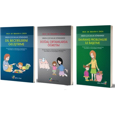 Erken Çocukluk Dönemi Seti 3 Kitap Takım - Ibrahim H.