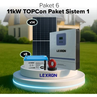 Tsm Lexron 11KW Bağ Evi Paket Sistem